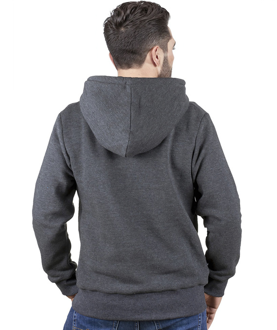 Dark grey men's hoodie  Carlo Lamon