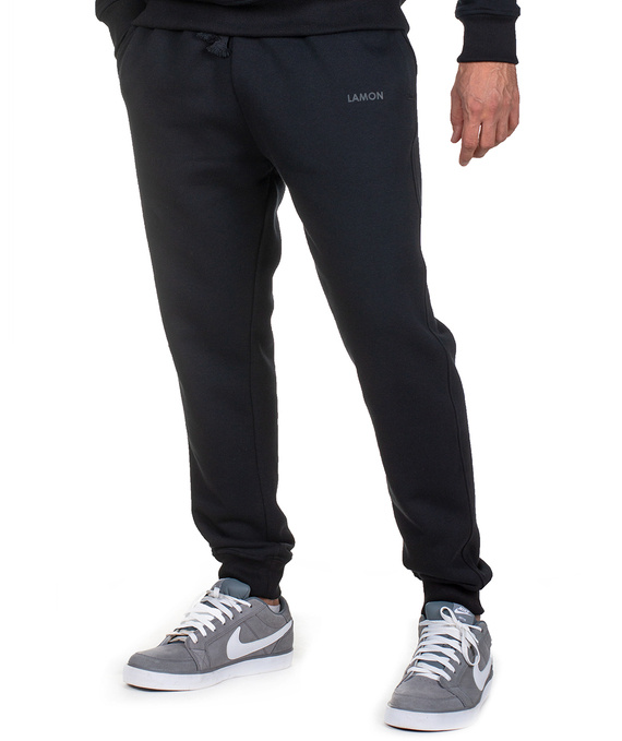 Original black men's sweatpants trousers Carlo Lamon