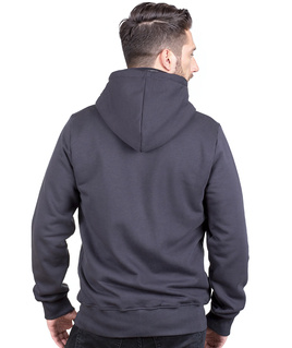 Dark blue men's hoodie Carlo Lamon