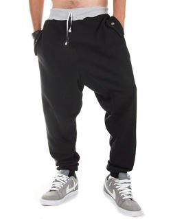 Black men's sweatpants trousers Carlo Lamon