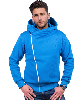Blue men's hoodie Carlo Lamon