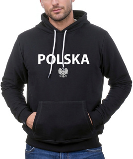 Bluza patriotyczna z kapturem męska "Polska" LAMON PREMIUM