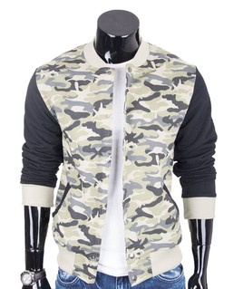 Original black men's jacket sweatshirt Carlo Lamon