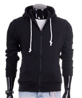 Black men's hoodie Carlo Lamon