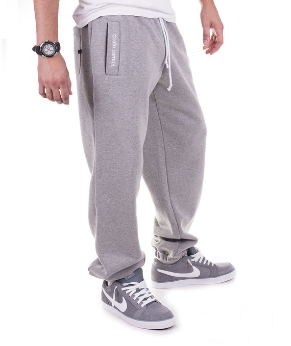 Original melange men's sweatpants trousers Carlo Lamon