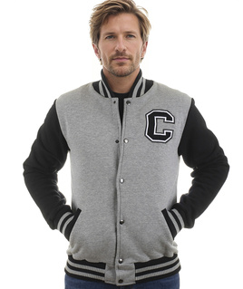 Original black men's jacket sweatshirt Carlo Lamon