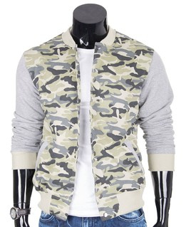 Original black men's jacket sweatshirt Carlo Lamon