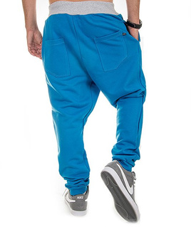 Blue men's sweatpants trousers Carlo Lamon