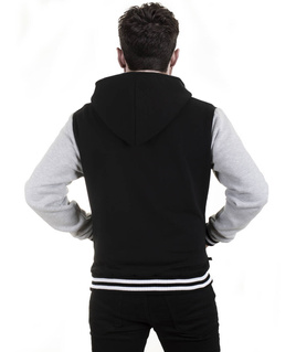 Original black men's hoodie jacket Carlo Lamon