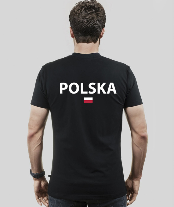 Koszulka patriotyczna męska "Polska" Lamon Patriot - PREMIUM QUALITY