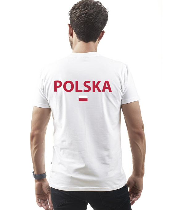 Koszulka patriotyczna męska "Polska" Lamon Patriot - PREMIUM QUALITY